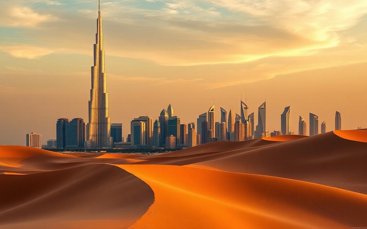 Dubai new year and christmas holiday package